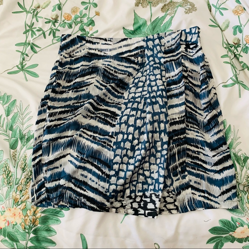 Foreign Exchange Silk Skirt